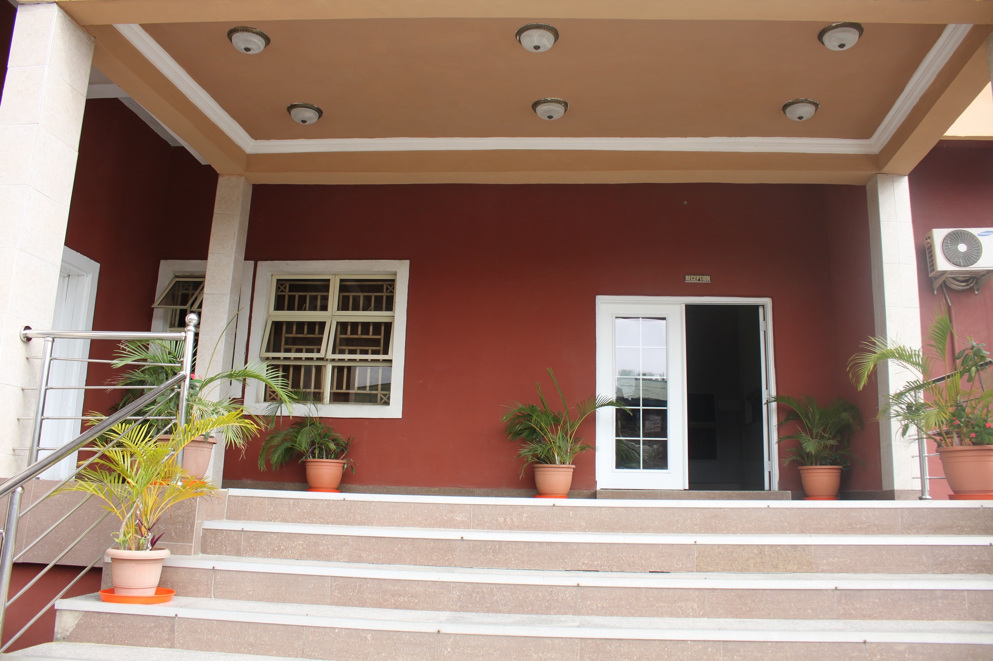 entrance